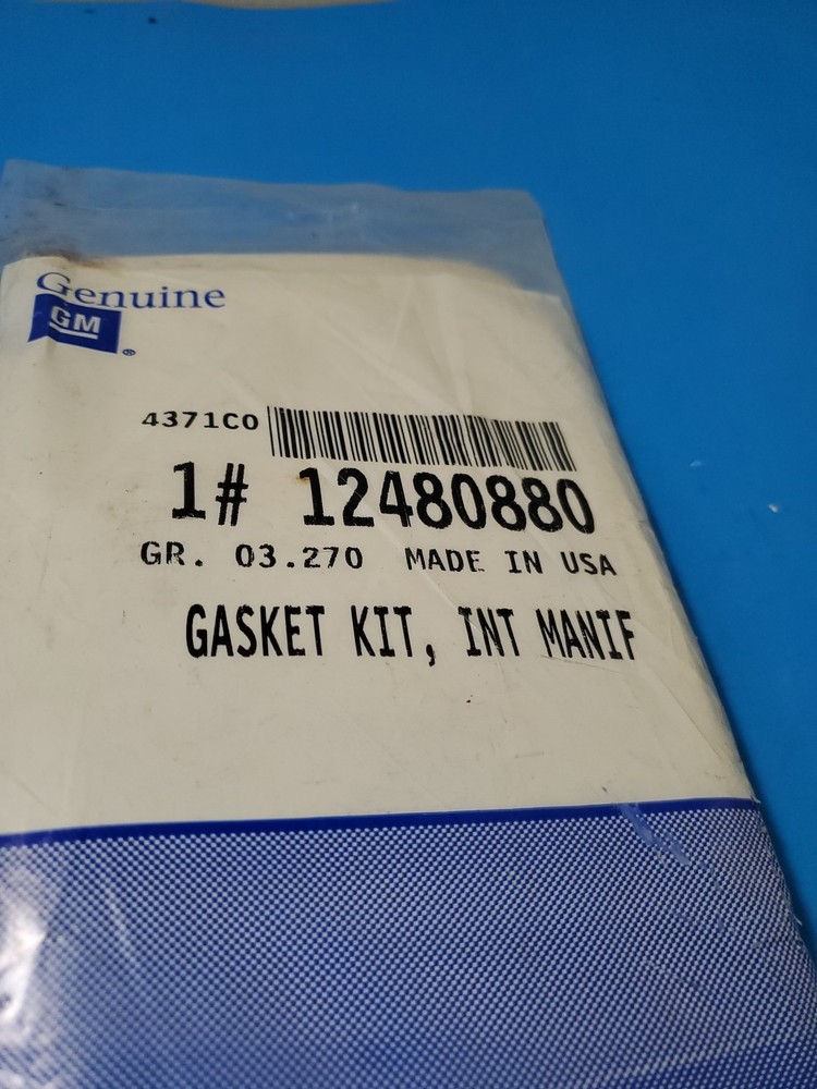 GM 12480880 (OLD) 89017825 (NEW) ENGINE INTAKE MANIFOLD GASKET KIT BUICK CHEV+