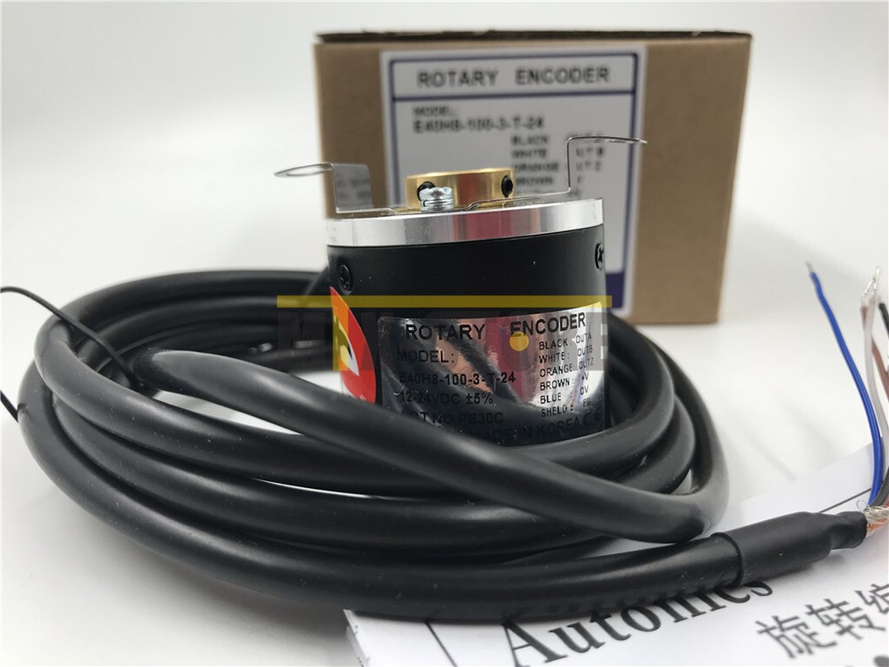 1PC AUTONICS rotary encoder E40H8-100-3-T-24 Brand New In Box E40H81003T24