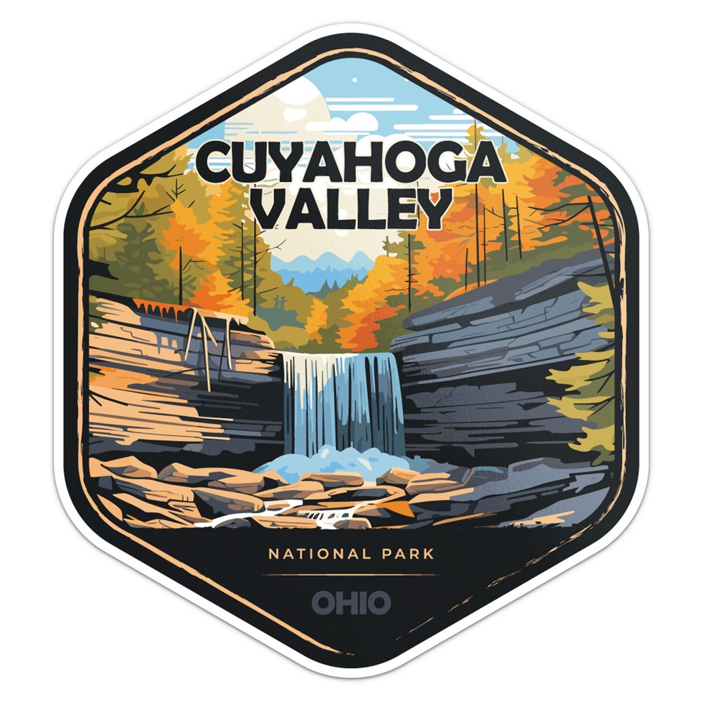 Cuyahoga Valley National Park Car Bumper Sticker Vinyl Decal