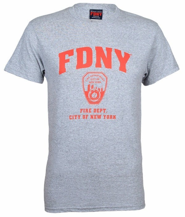 FDNY T-Shirt - Officially Licensed Crewneck New York Fire Department Shirt