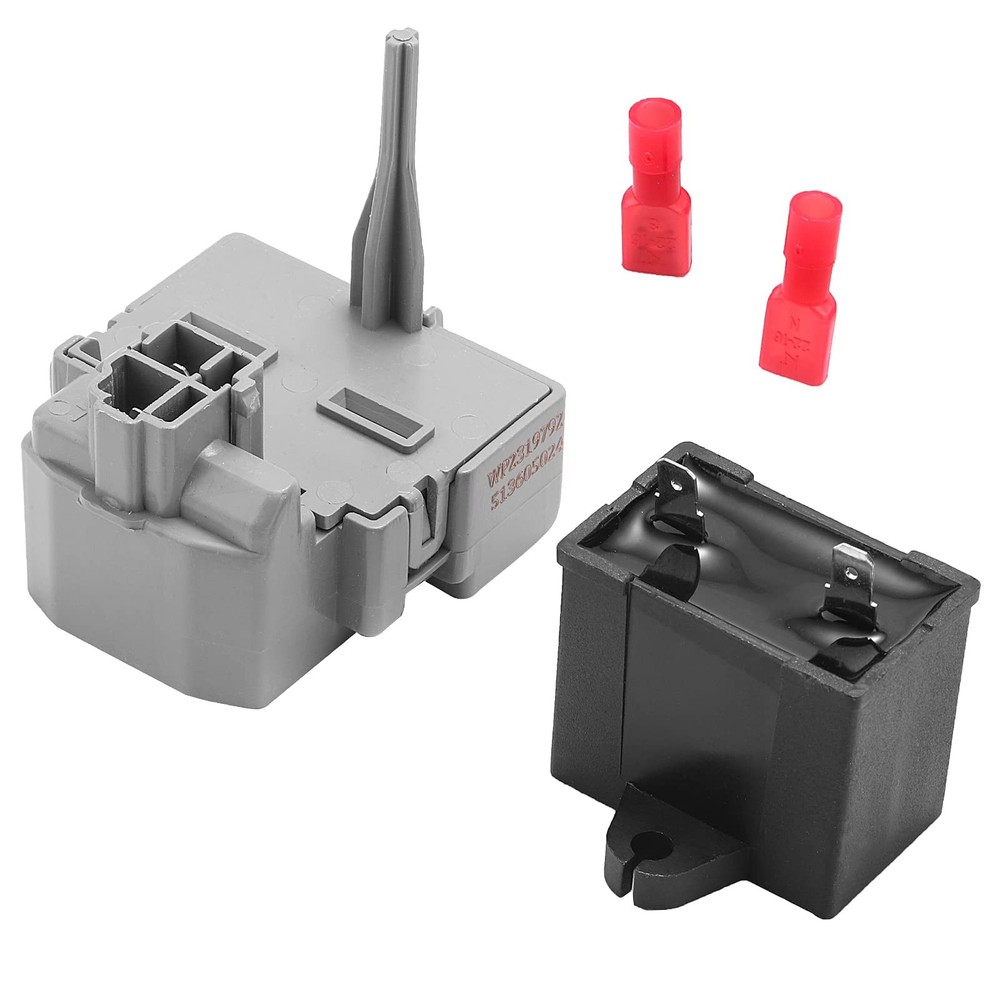 Whirlpool W10189190 TSD2 Start Relay & 2264017 Freezer Compressor Run Capacitor Replacement