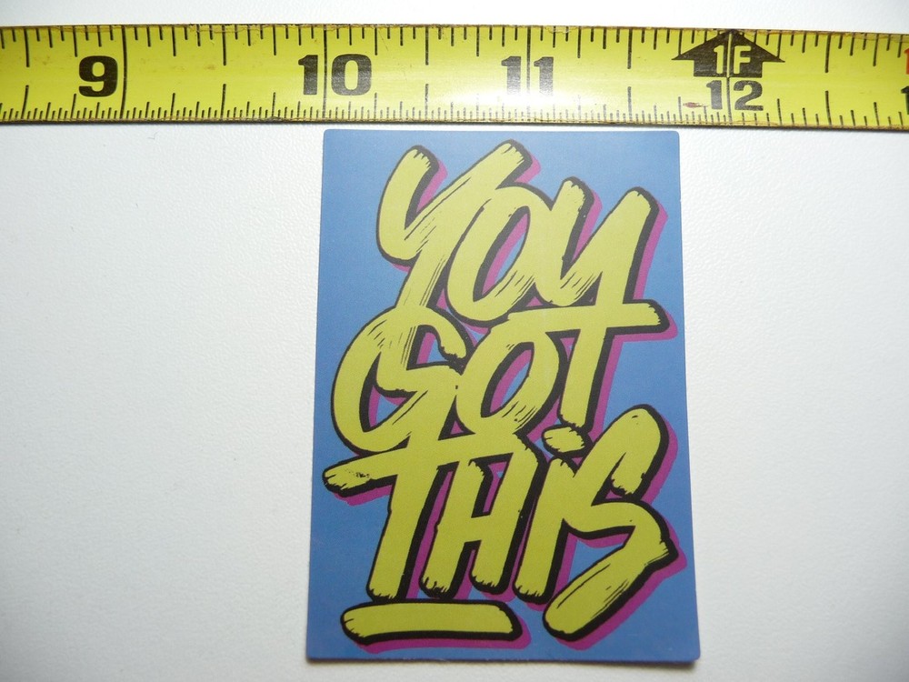 Motivational You Got This Decal Sticker for Positivity & Kindness