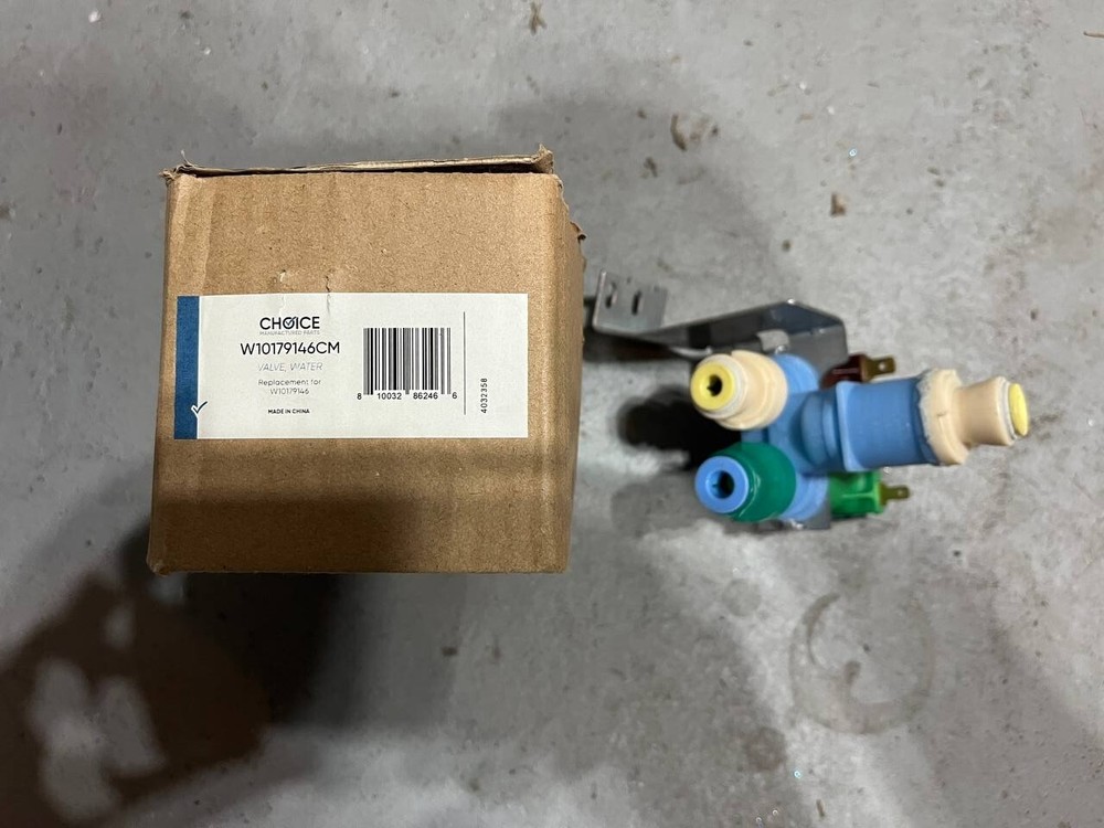 Whirlpool W10179146 Refrigerator Water Inlet Valve Replacement Part