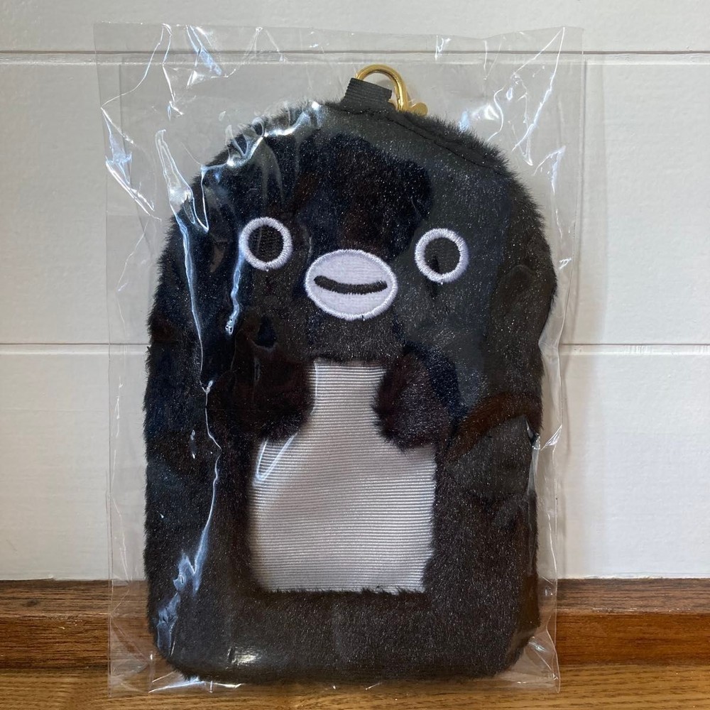 Japan Limited New Suica Penguin Plush Pass Case Card Holder Mascot JR East
