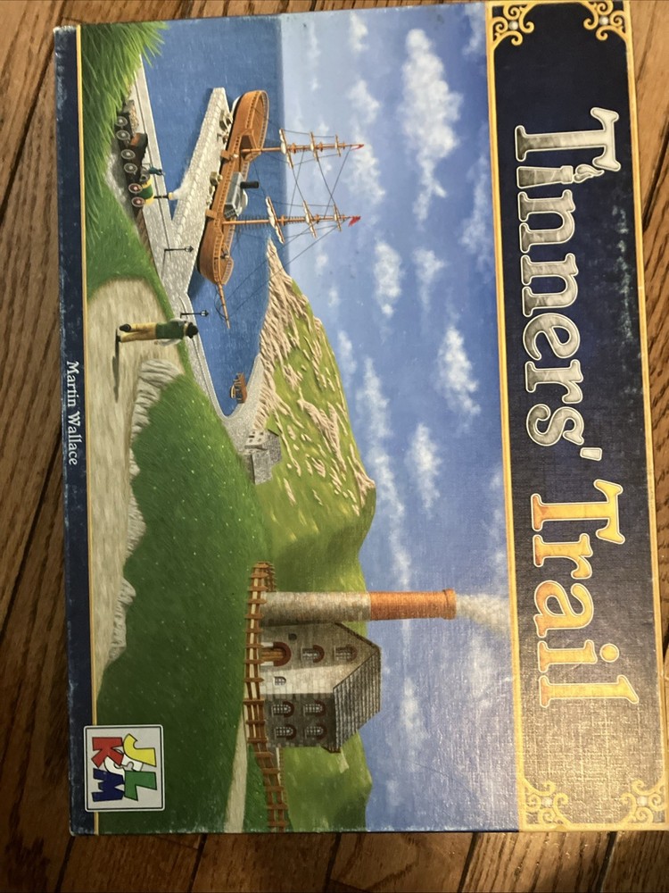 Tinners Trail By Martin Wallace Board Game JLKM