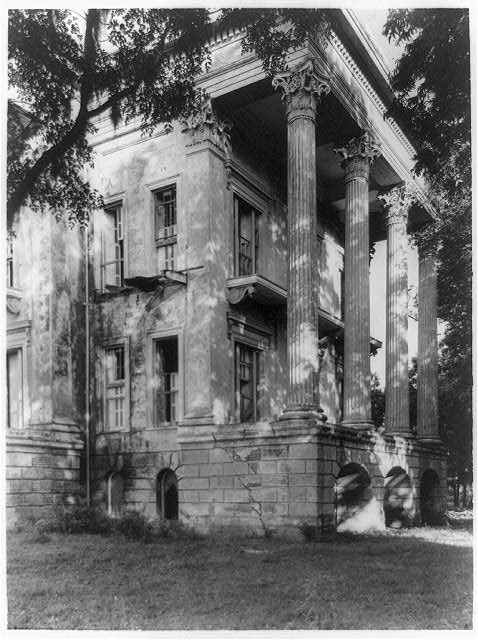 Mansion, Belle Grove Plantation, Iberville Parish, Louisiana, Frances B.