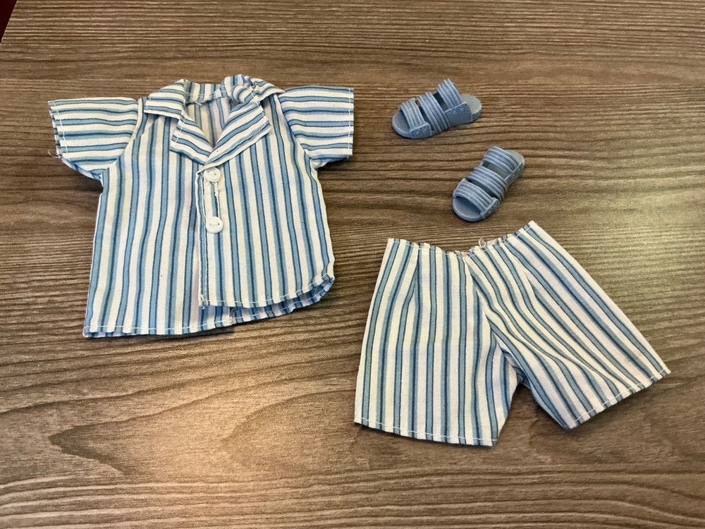 Mattel Barbie Ken Doll Clothes Shirt Shorts Shoes Lot # 1