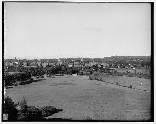 Rivers,water bodies,Concord,New Hampshire,NH,Detroit Publishing Company,c1908