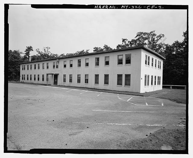 AND ELEVATIONS WEST OF NORTHEAST. (SIDE) (FRONT) SOUTH TO - VIEW BUILDING.