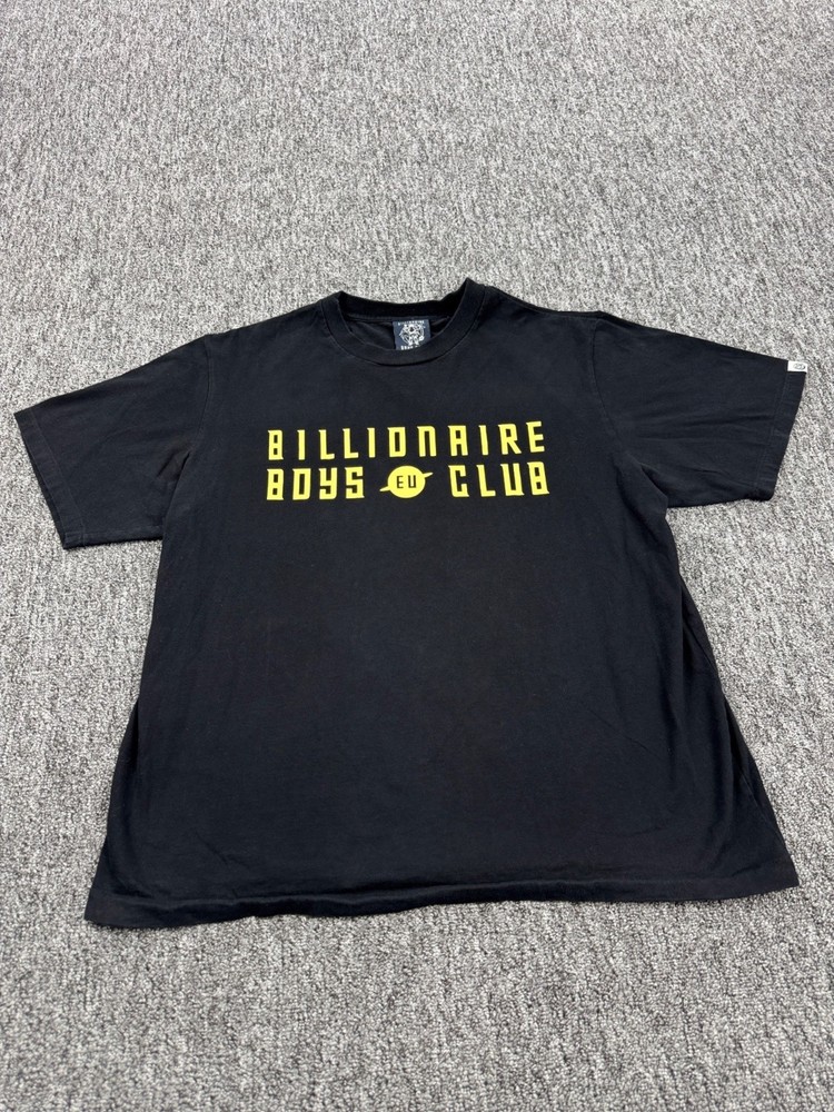 Billionaire Boys Club Shirt Men XL Black OG Script Logo Ice Cream Crewneck Y2K