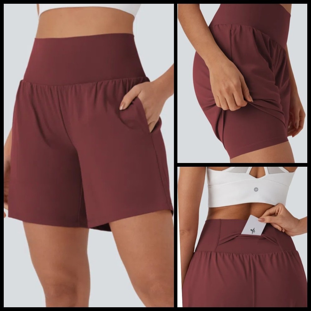 Halara SoftlyZero Airy Super High Waist 2-in-1 Cool Touch 7