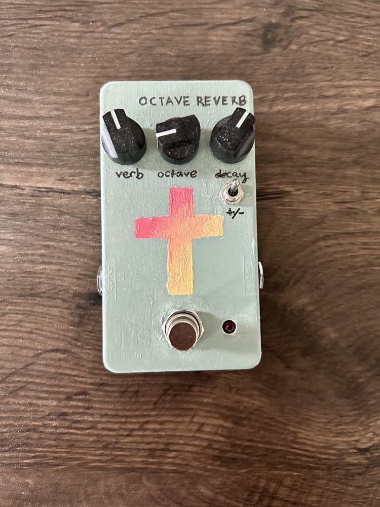 Used JHS 3 Series Octave Reverb PERS. PAINT JOB (NOT PERMANENT) Excellent Cond.