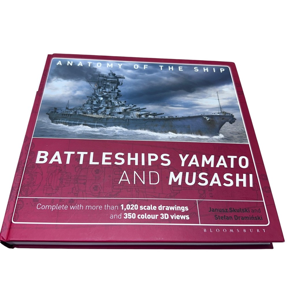 Battleships Yamato and Musashi by Janusz Skulski (2017, Hardcover)