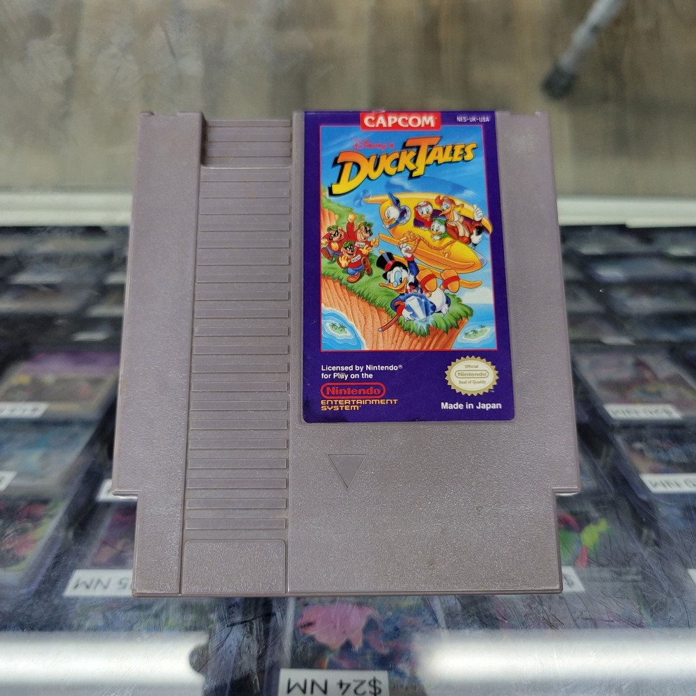 Disney Ducktales Nintendo NES 1989 Authentic Game Cartridge