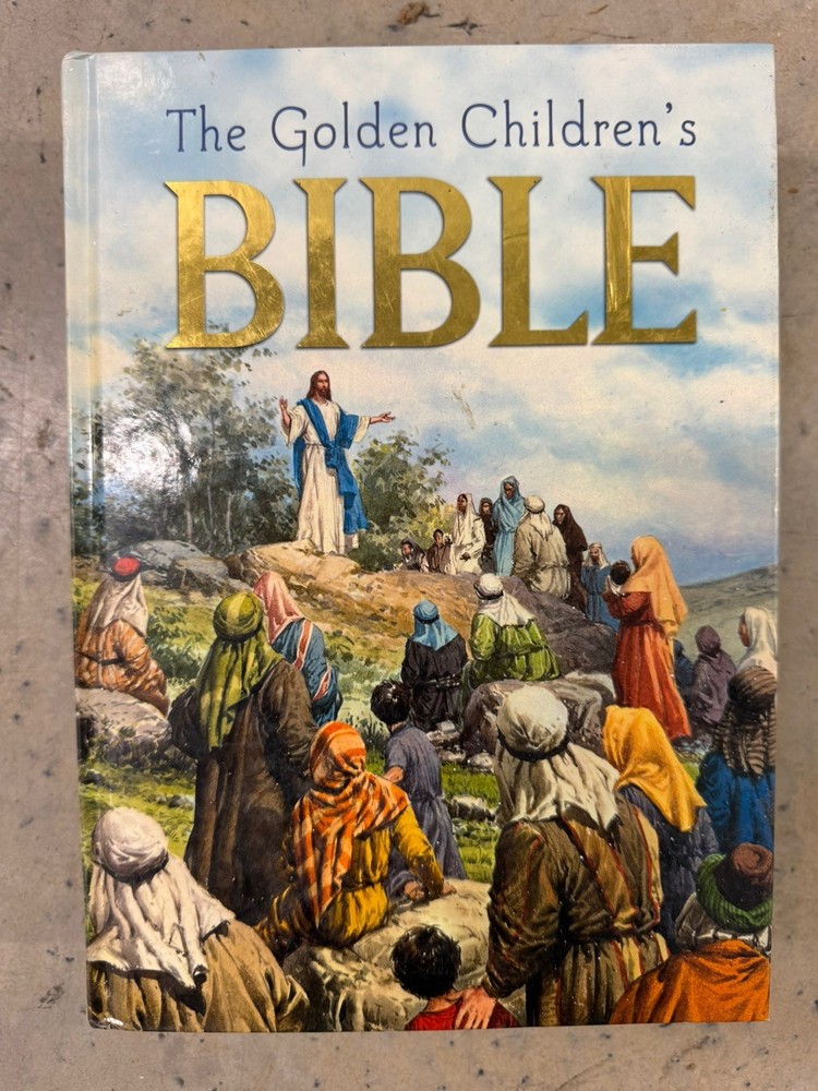 Golden Children’s Bible 1993 Hardcover Illustrated Golden Books ISBN 0307165205