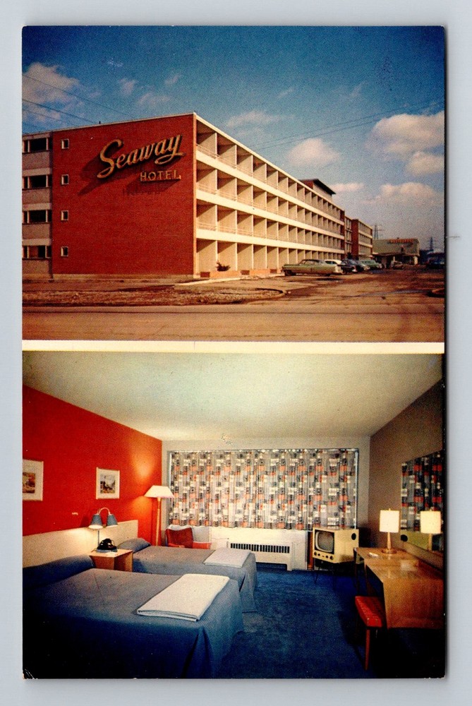 Canada- Toronto Seaway Hotels Limited Advertising Old PC Postal Vintage Postcard