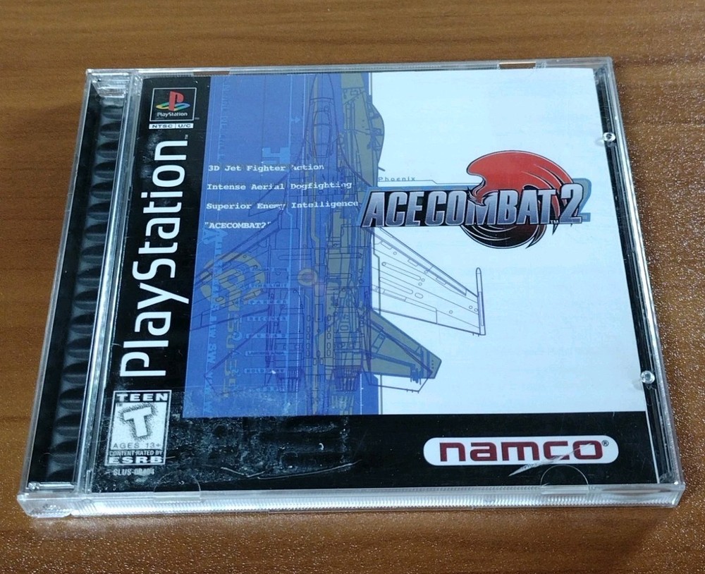 Ace Combat 2 Sony PlayStation 1 PS1 Complete CIB - Tested-image