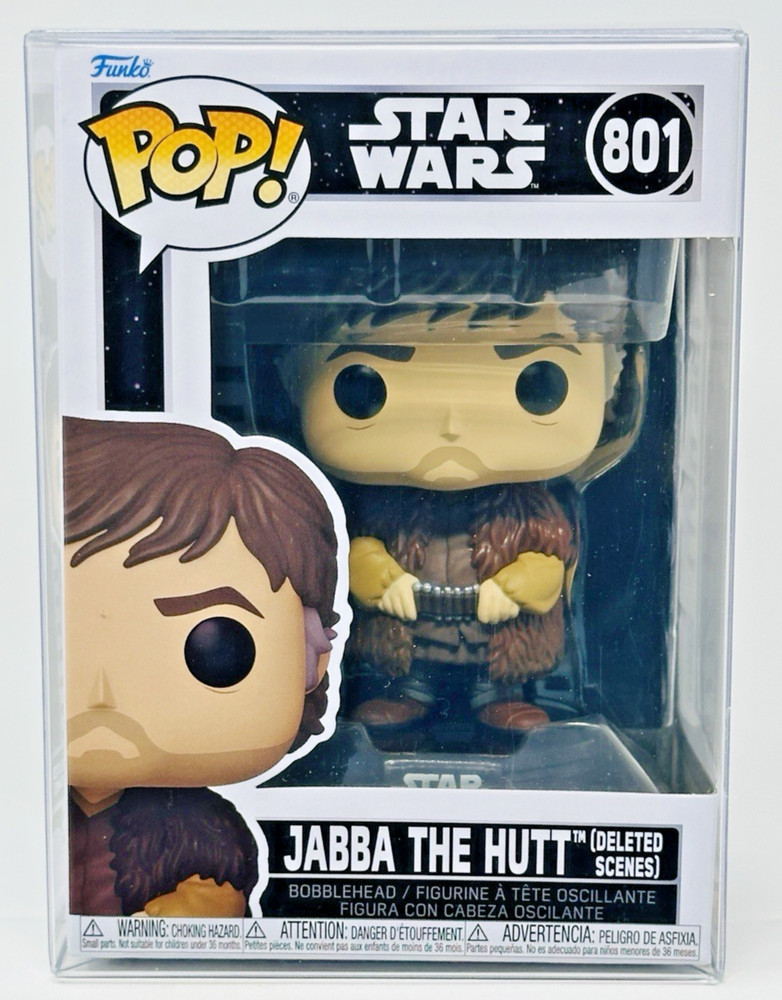 Funko Pop! Star Wars, Deleted Scenes: Jabba the Hutt #801 w/Premium Protector