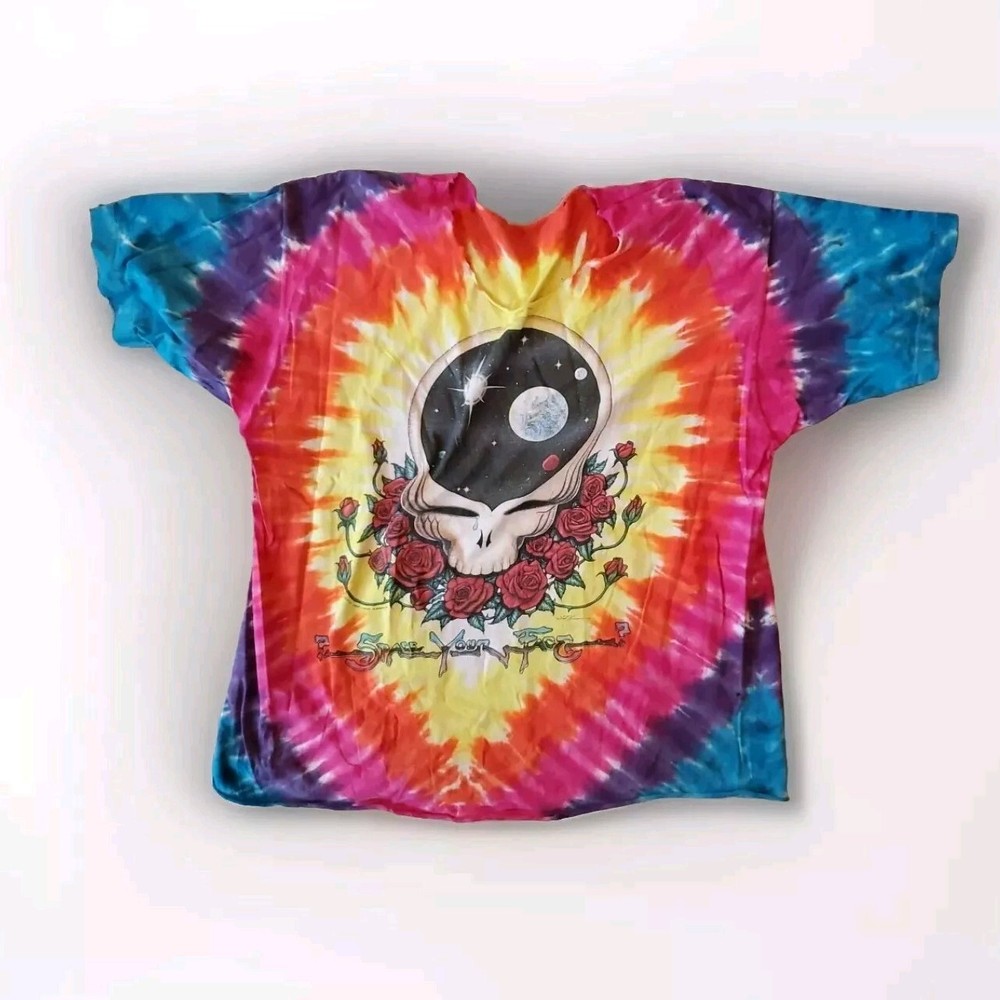 Vintage 1990 Grateful Dead Space Your Face T-Shirt Men XL