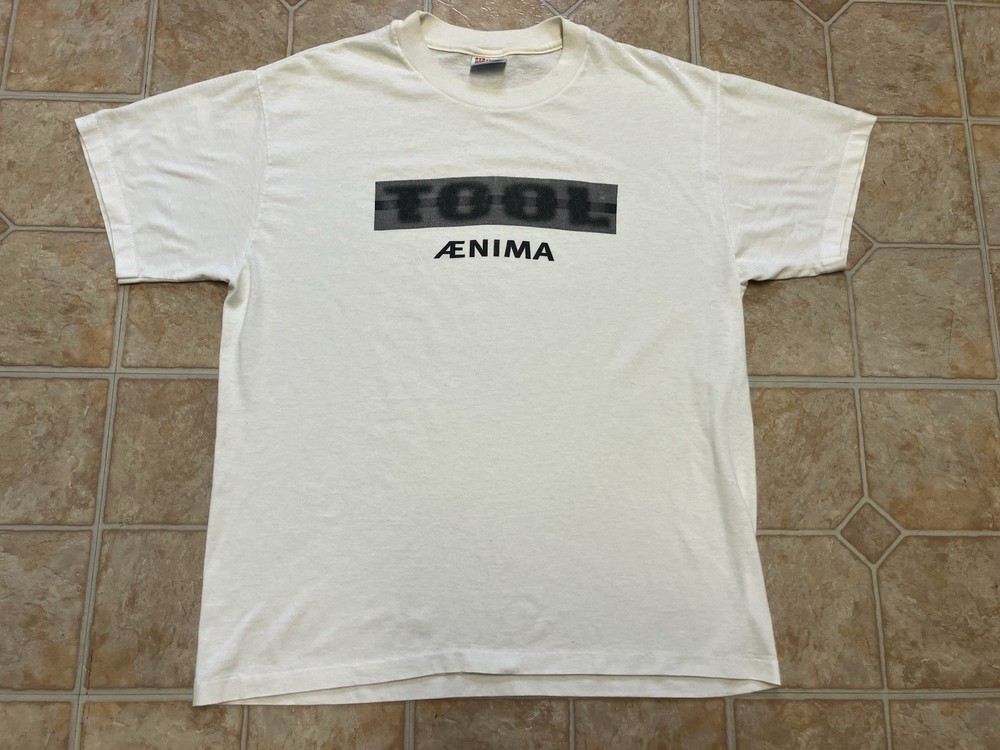 Vintage 1996 Tool Aenima Album Release Promo Band Tshirt Single Stitch Hanes
