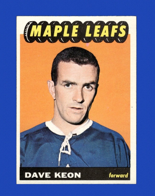 1965-66 Topps Set-Break # 17 Dave Keon NR-MINT *GMCARDS*Consign with Greg Morris Cards