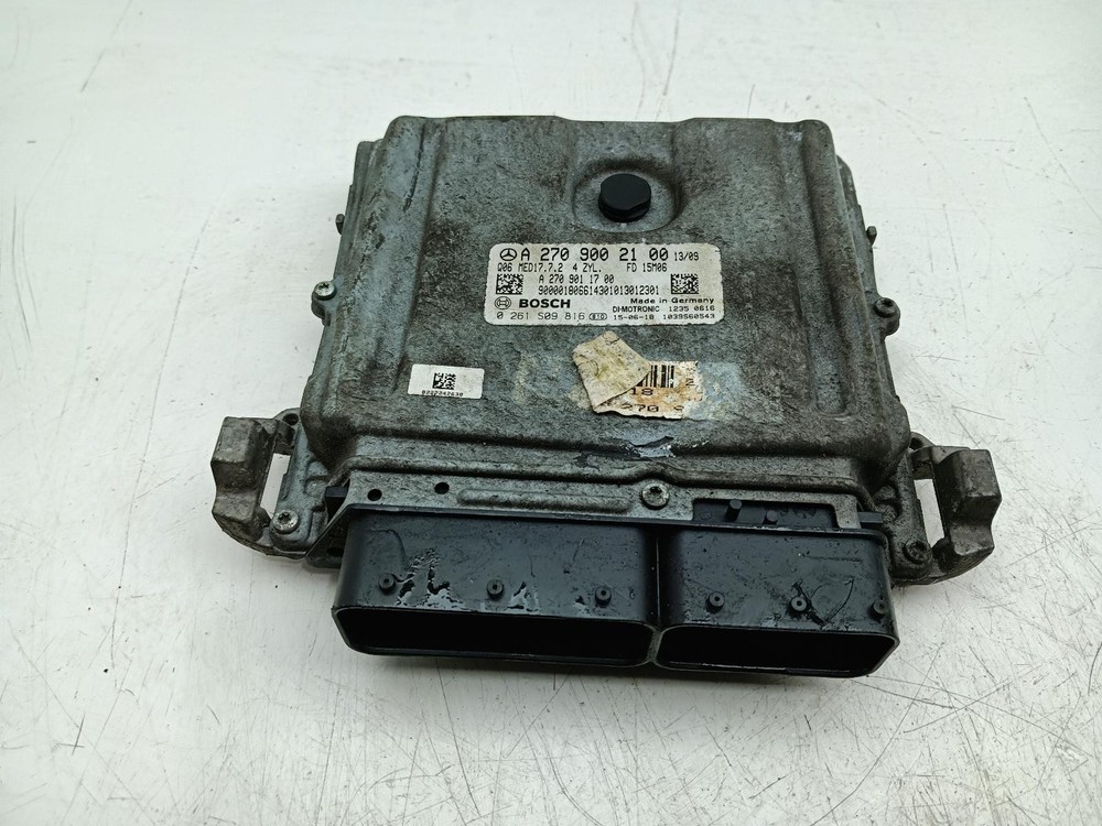 MERCEDES CLA ENGINE CONTROL MODULE ECU 1.6 PETROL A2709002100 C117 2013-19