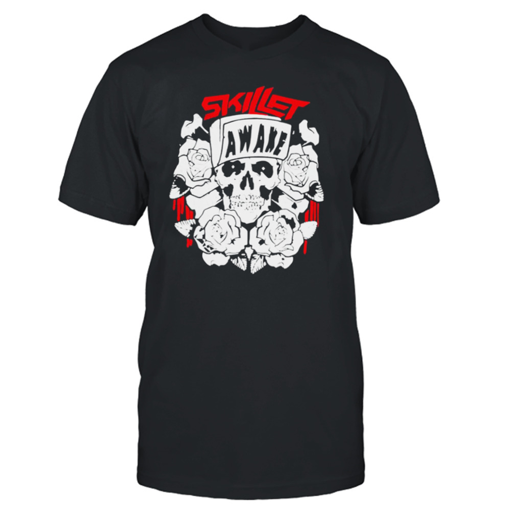 Skillet band VTG T-shirt Black Short sleeve All Sizes S to 5Xl 2F01