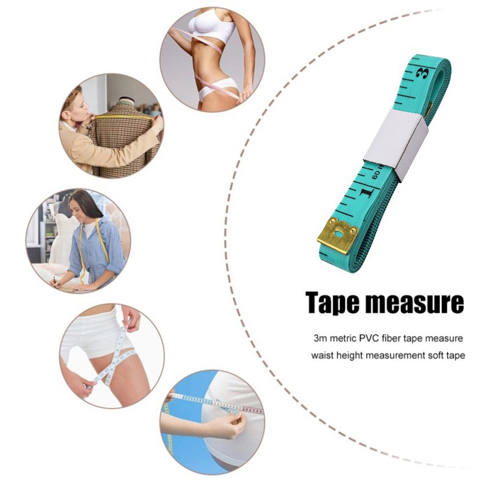 Flexible Soft Ruler Compact Lightweight Tape Measure for Body Weight Loss Sewing