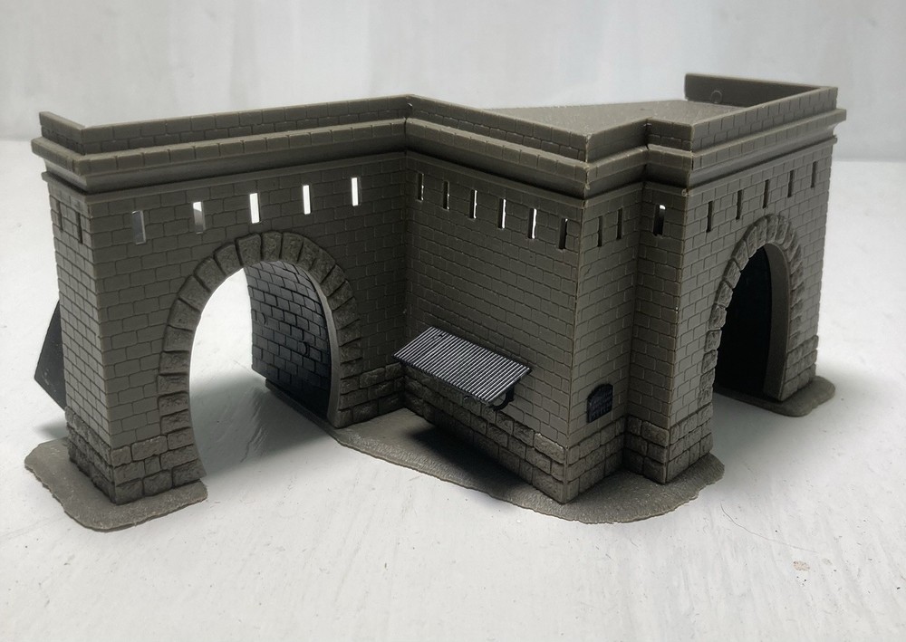 Pola N Scale Dual Tunnel Portal Model Railroad Scenery