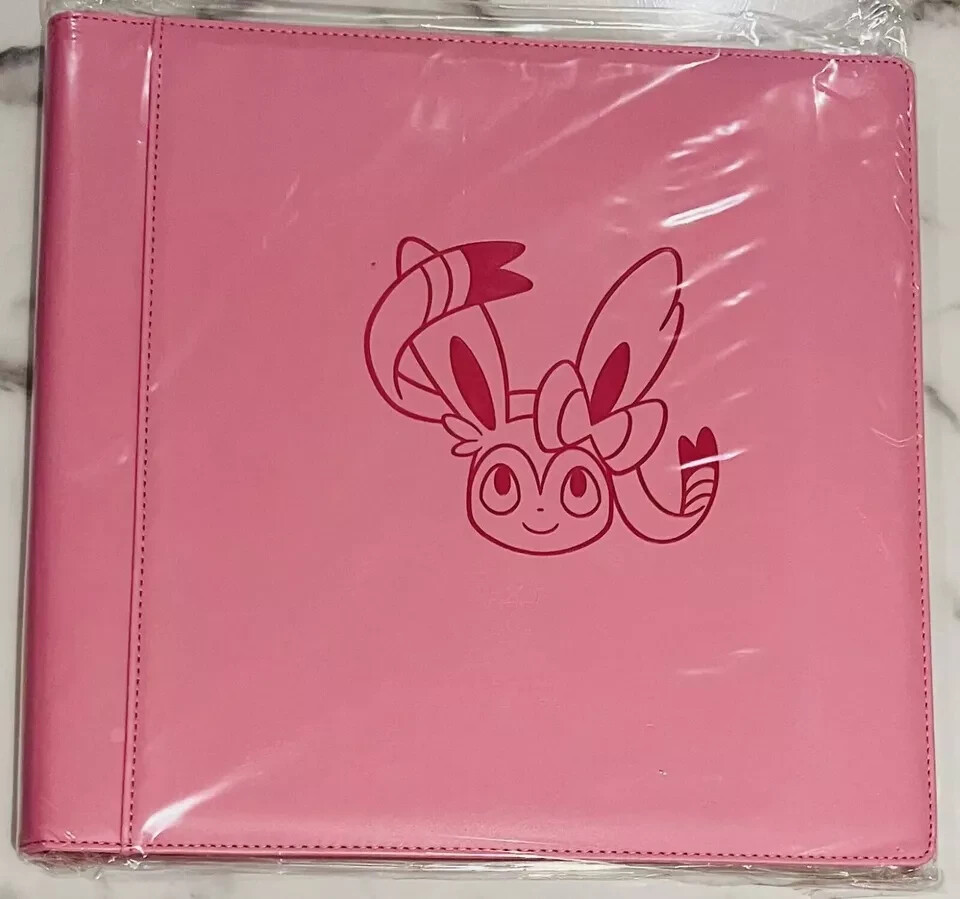Pokemon S-Chinese Sealed Gift Box Sylveon Eevee GX theme 480 slots Card Binder