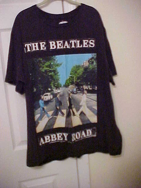 THE BEATLES ABBEY ROAD T-Shirt XXL Charcoal Color A Beatles TM Product
