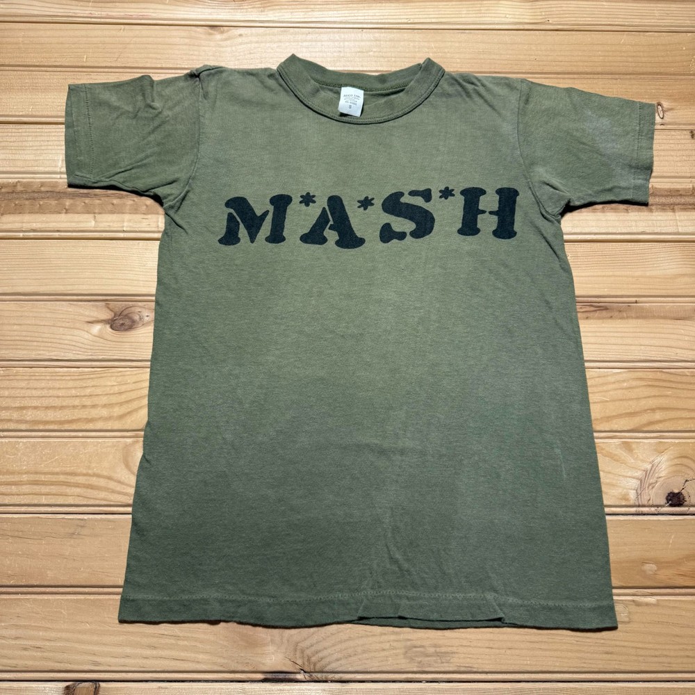 Vintage 80s MASH TV Show Comedy Funny Military Promo Graphic T-Shirt - Small