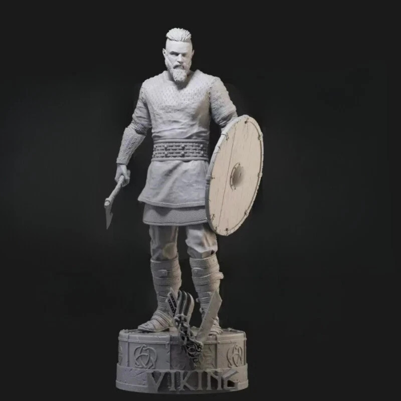 1/24 Resin Figure Model Kit Viking Warrior GK Model Miniature Statue