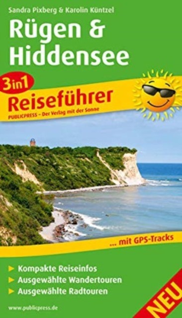 Rügen & Hiddensee, travel guide 3in1: 2016 SHEET MAP FOLDED 9783899208085