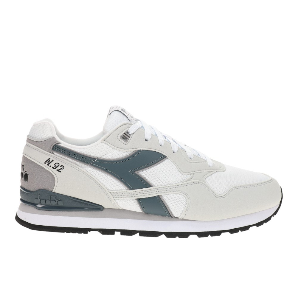 diadora N.92 Lace Up Dd Comfort  Mens Grey Sneakers Casual Shoes 183076-75165
