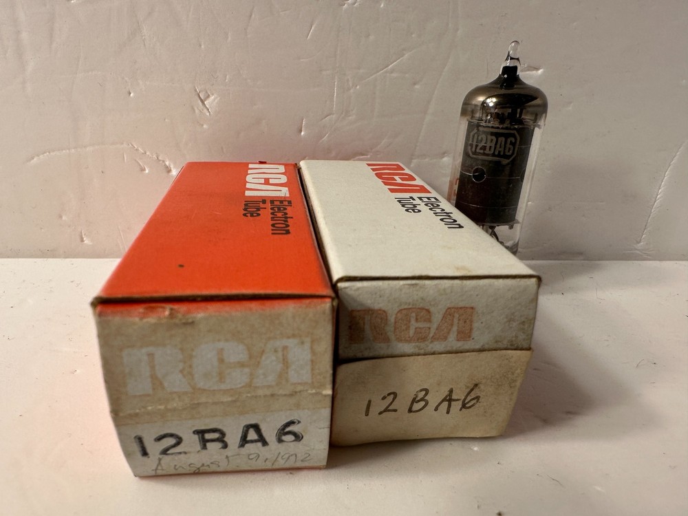 RCA 12BA6 Vacuum Radio Audio Tube Lot of 2