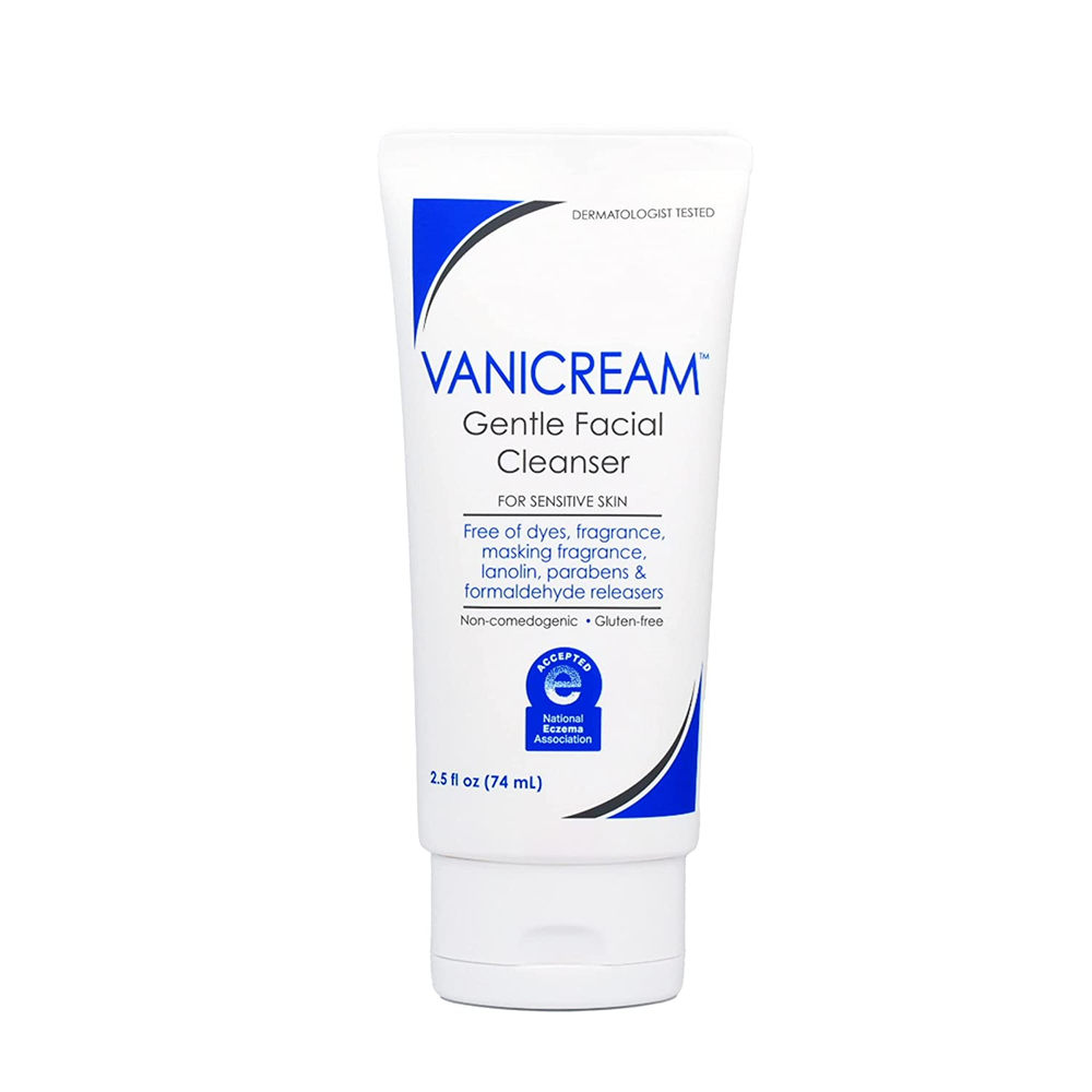 Gentle Facial Cleaner, 2.5 Fl Oz, Formulated without Common Irritants for Sensit