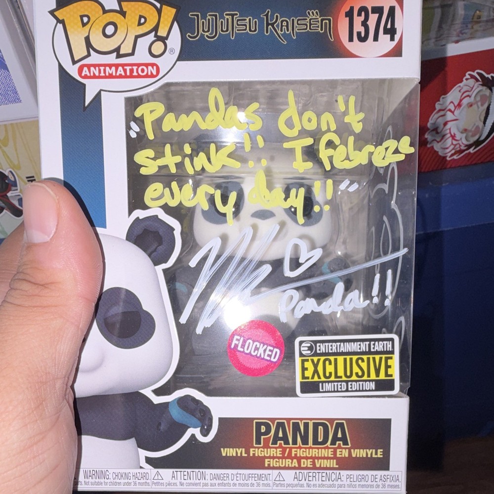 Funko Pop! Animation Jujutsu Kaisen Panda Flocked Vinyl Figure #1374 Exclusive