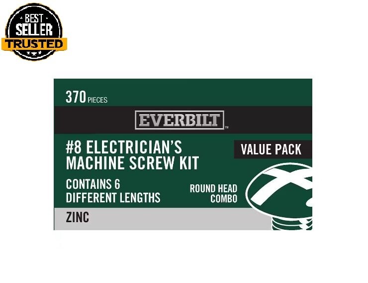 #8-32 Electricians Machine Screw Kit, nEW