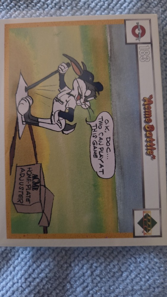1990 Upper Deck Comic Ball Looney Tunes # 183/198 Acme Bottles