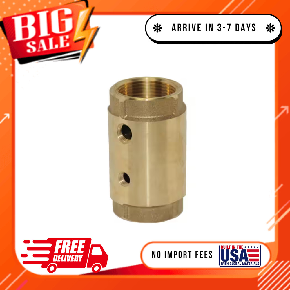 Water Source 1-1/4 in. Two-Hole Control Center Check Valve