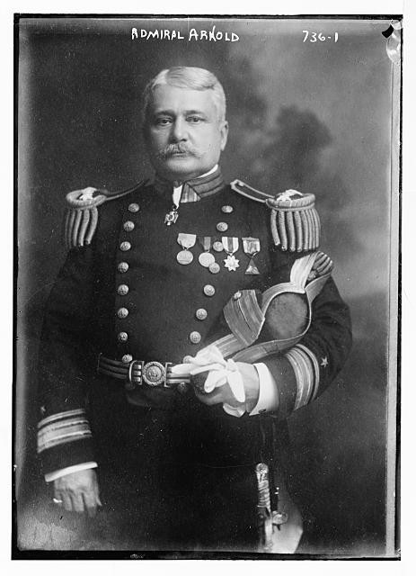 Photo:Admiral Arnold, in uniform