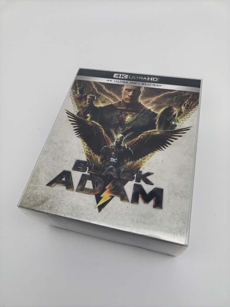 Manta Lab Black Adam 4Kuhd+Bluray Steelbook 1-Click Boxset, New/Sealed