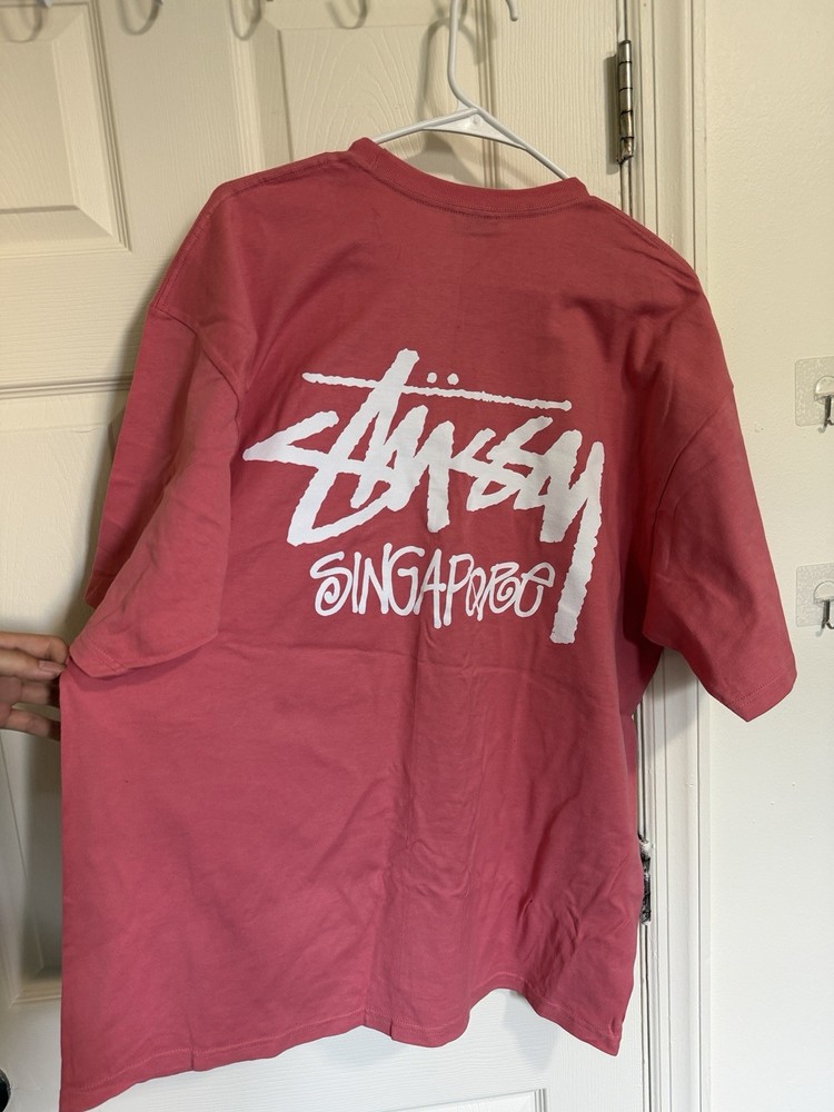 Stussy Singapore Chapter Shirt Pink