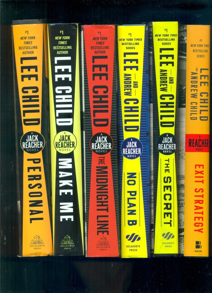 Lot Of 31 Lee Child Novels Book Set ~ Complete 1 - 31 Jack Reacher Series
