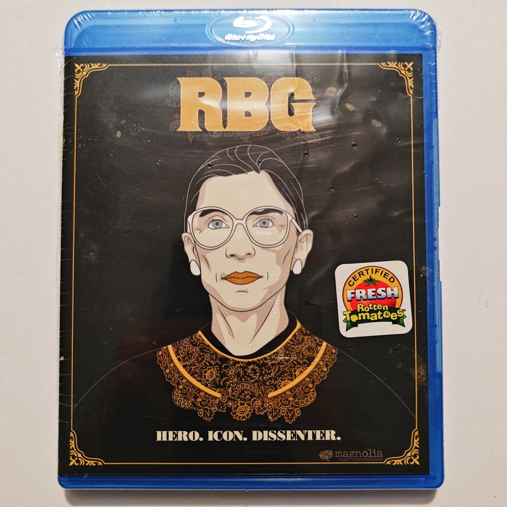 RBG Blu-ray 2018 Documentary Ruth Bader Ginsburg Biography