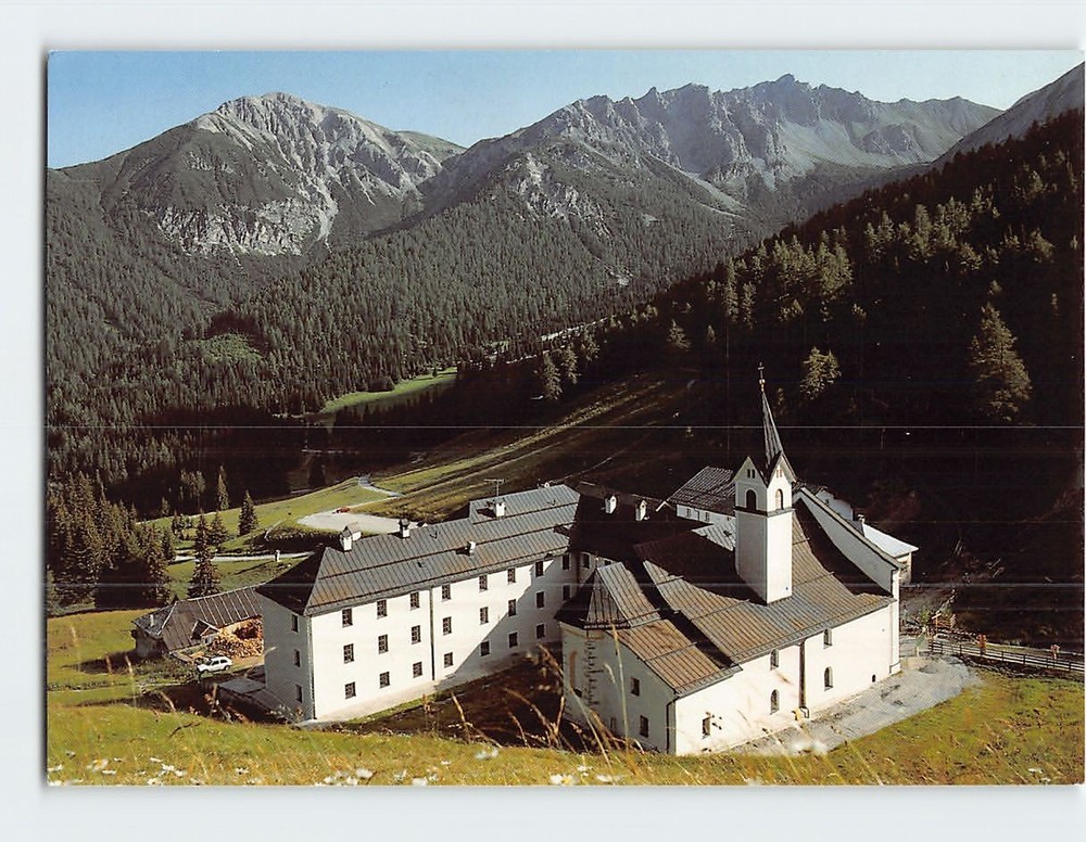 Postcard Maria Waldrast Pilgrimage Tyrol Austria