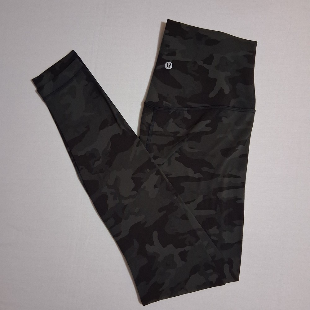 Camo Lululemon Align High Rise Leggings / Camo Lululemon Leggings Womens size 4