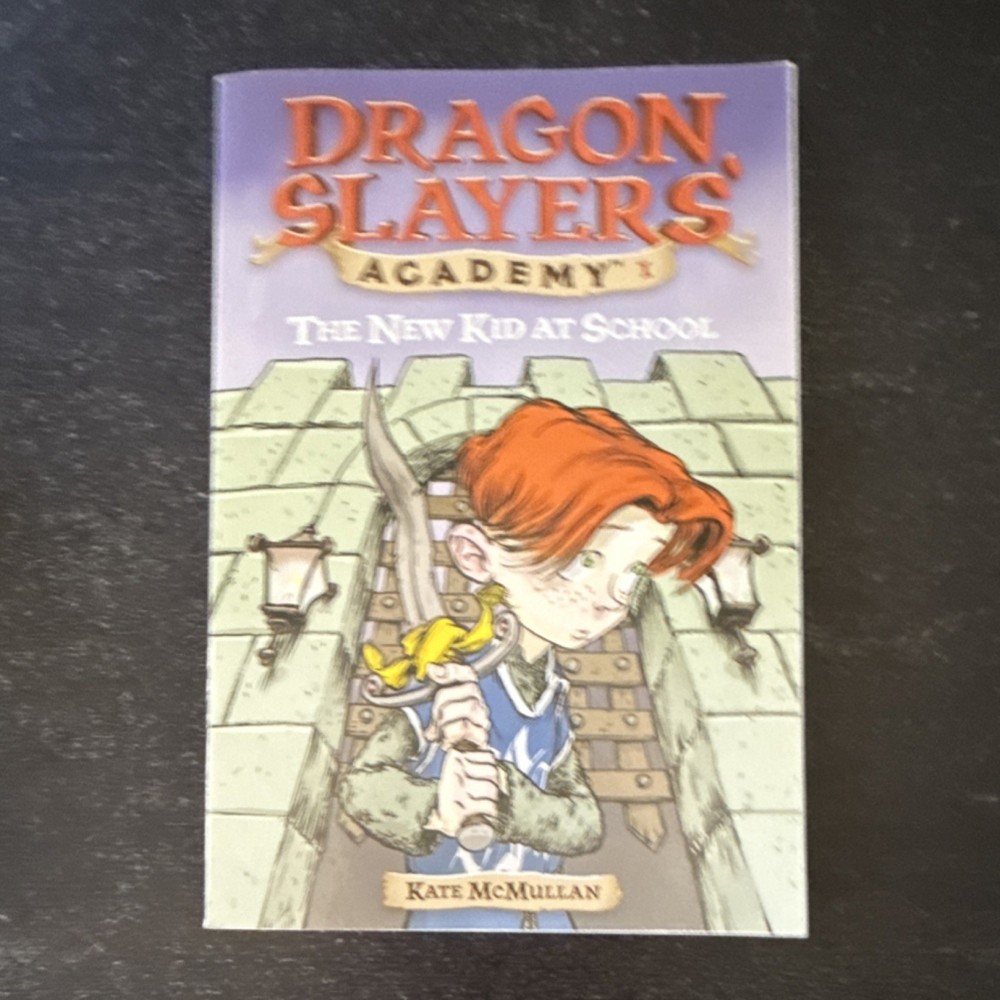 Dragon Slayers' Academy The New Kid at School by Kate McMullan, Paperback