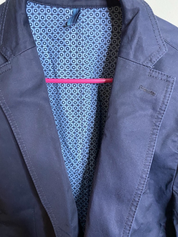 Hugo Boss Men’s Slim Fit Blazer Jacket 42 R Navy